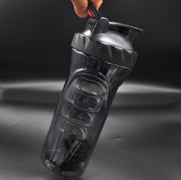 Dropshipping New Protein Shaker Bottle Mixer Sport Water Bottle